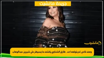 وصف قاسٍ لم يتوقعه أحد.. طارق الشناوي يكشف ما يسيطر على شيرين عبدالوهاب 1